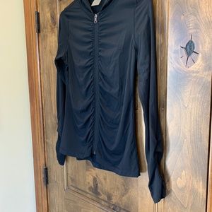 CALIA BY CARRIE UNDERWOOD BLACK LIGHT JACKET HOODED